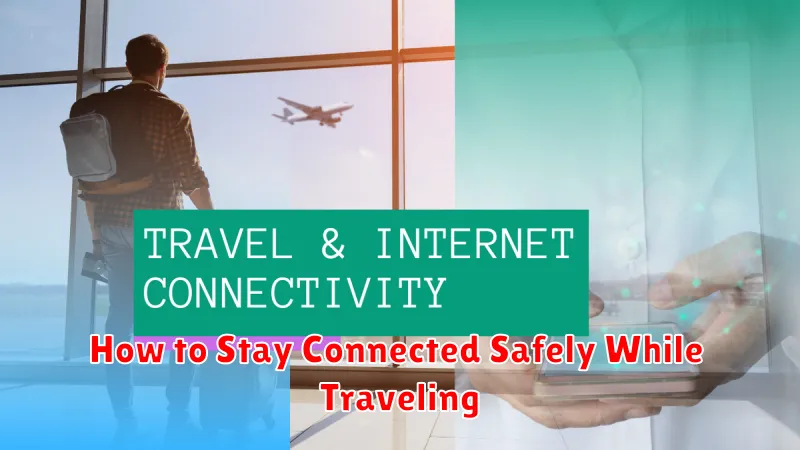 How to Stay Connected Safely While Traveling