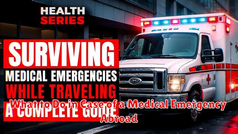 What to Do in Case of a Medical Emergency Abroad